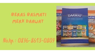 BERKUALITAS, WA : 0896-8613-0890, Pusat Jual Beras Basmati Merk Daawat Di Jogja