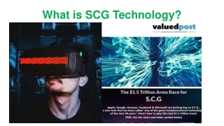 What is SCG Technology