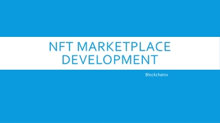 Nft Marketplace development20
