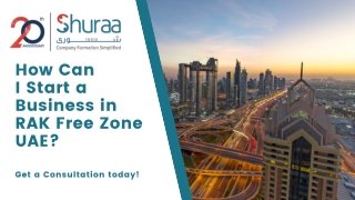 How Can I Start a Business in RAK Free Zone UAE