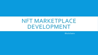 Nft Marketplace development20