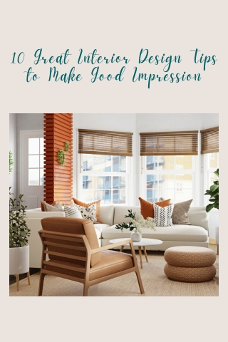10 Great Interior Design Tips to Make Good Impression Mohit Bansal Chandigarh