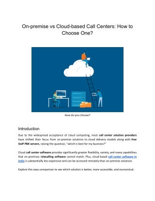 On-premise vs Cloud-based Call Centers_ How to Choose One