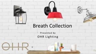 Stylish Fuse Glass Collection | OHR Lighting