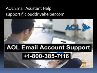 AOL Email Assistant Services 1-800-385-7116 - AOL Remote Support Help