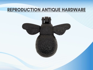 Plan A Colonial-Style House With The Use Of Our Reproduction Antique Hardware!