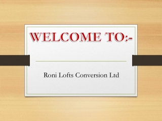 Roni Lofts Conversion Ltd