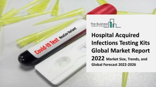 Hospital Acquired Infections Testing Kits Market Size, Share, Outlook, Growth, Trends, Opportunity Analysis and Forecast