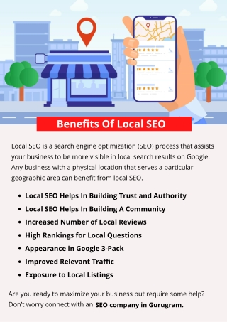 Benefits Of Local SEO