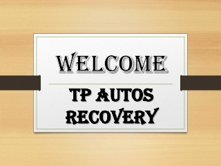 Looking for Vehicle Recovery in Hertford Heath