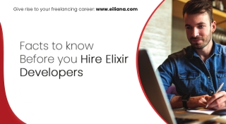Facts to know before you hire Elixir developers