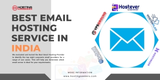 Best Email Hosting Service in India