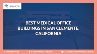 Best Medical Office Building in San Clemente, California