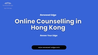 Online Counselling in Hong Kong