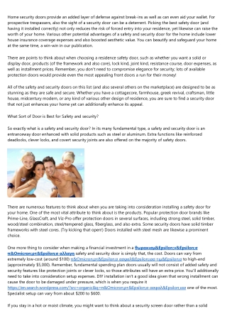 9 Signs You Sell ΘΩΡΑΚΙΣΜΕΝΕΣ ΠΟΡΤΕΣ ΑΛΛΑΓΗ for a Living