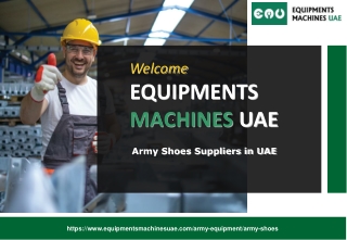 Army Shoes Suppliers in UAE
