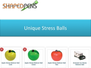 Unique Stress Balls