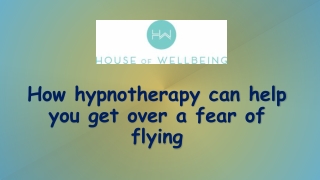 How hypnotherapy can help you get over a fear of flying