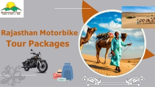 Rajasthan Motorbike Tour Packages