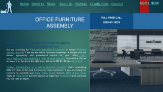 Furniture Assembly in London | Codeexmaintenance.com