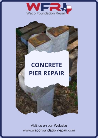 Concrete Pier Repair Hewitt