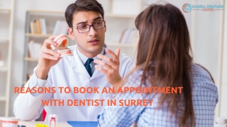 Reasons To Book An Appointment With Dentist In Surrey