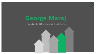 George Maraj - An Experienced Business Strategist