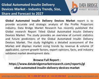 Global Automated Insulin Delivery Devices Market