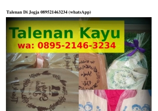 Talenan Di Jogja
