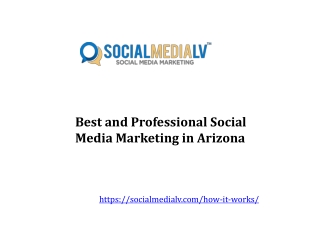 Best and Professional Social Media Marketing in Arizona