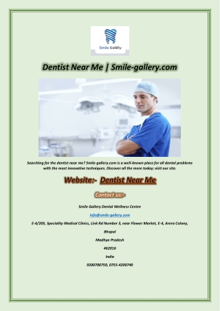 Dentist Near Me  Smile-gallery