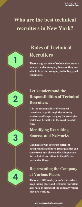 Who are the best technical recruiters in New York