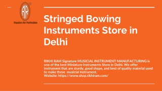 Stringed Bowing Instruments Store in Delhi