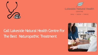 Looking For Topmost Mississauga Naturopathic Clinic Contact Lakeside Natural Health Centre