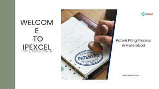 Things You Should Know About The Patent Filing Process In Hyderabad