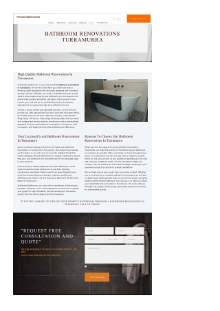 Bathroom Renovations Turramurra