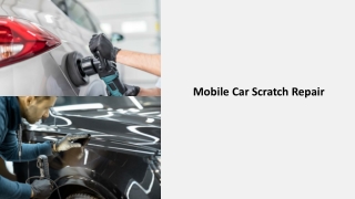 Car Scratch Repair Service - How to Find the Best