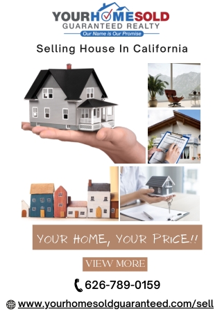 Selling House In California | Top Real Estate Services | YHSGR