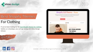 Best Shopify Themes For Clothing