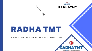 check TMT Bar Price Today Radha TMT