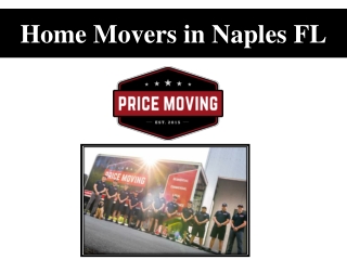 Home Movers in Naples FL