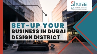 Set up your business in Dubai Design District