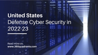 United States Defense Cyber Security in 2022-23