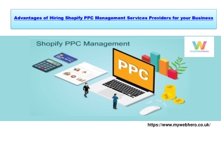 Advantages of Hiring Shopify PPC Management Services Providers for your Business