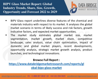 BIPV Glass Market