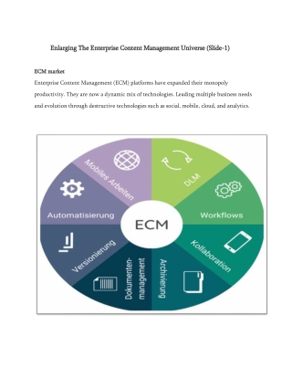 Enlarging The Enterprise Content Management Universe (Slide-1)