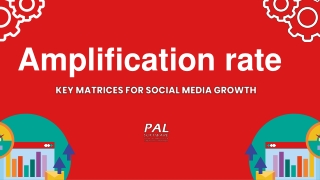 Aplification rate KEY MAtrix for Social Media growth