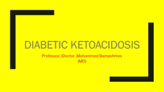 I am sharing 'ketoacidosis