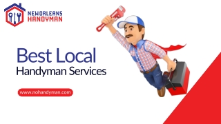 Best Local Handyman Services | New Orleans Handyman