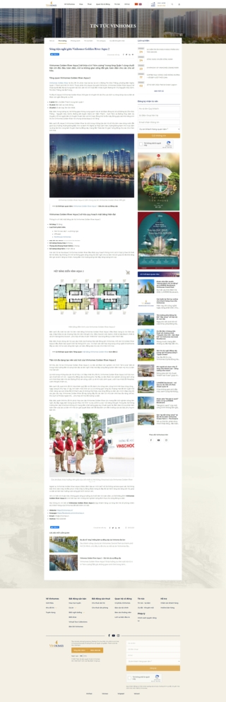 Giới thiệu phân khu Vinhomes Golden River Aqua 2 - vinhomes.vn